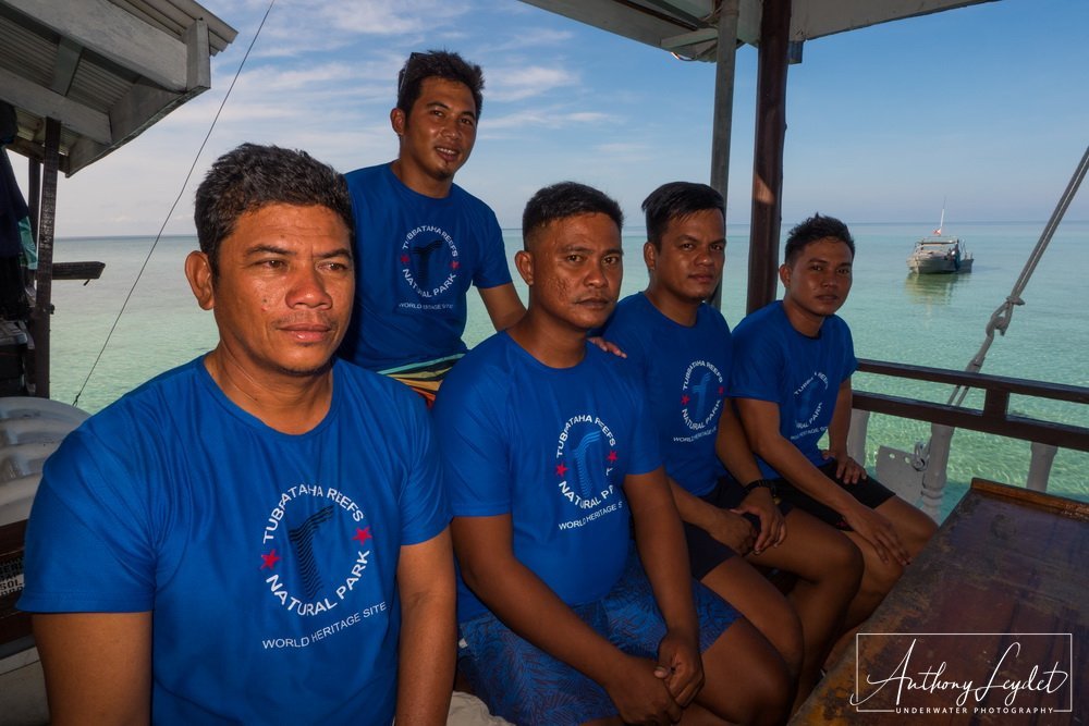 The Rangers watch over the reefs of Tubbataha