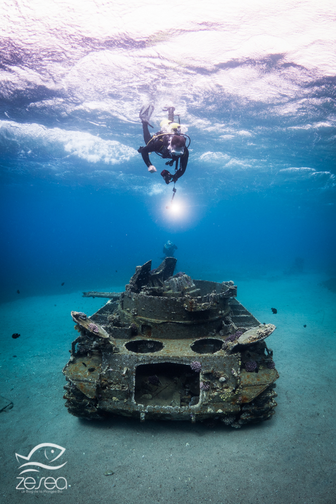 Plongée à Aqaba - le tank M42