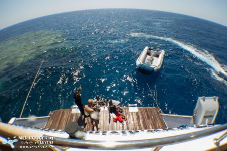 La plateforme arrière de l'Exocet