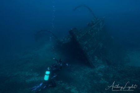 Liban Wreck in Marseille (National Park of the Calanques)